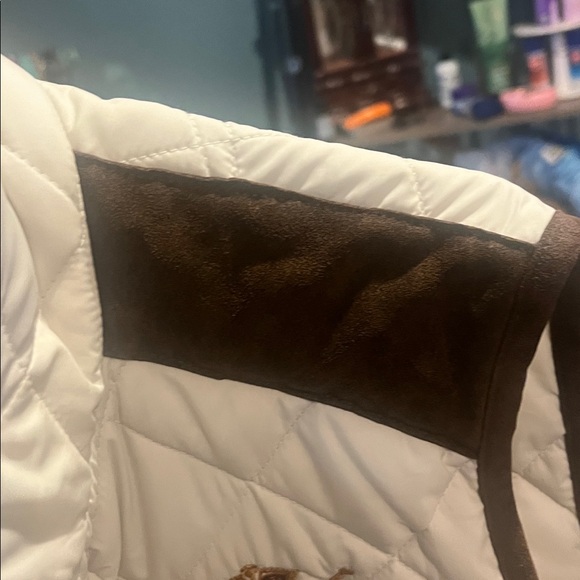 Ralph Lauren Polo Crest Quilted Vest Womens XL Full Zip - Picture 6 of 6